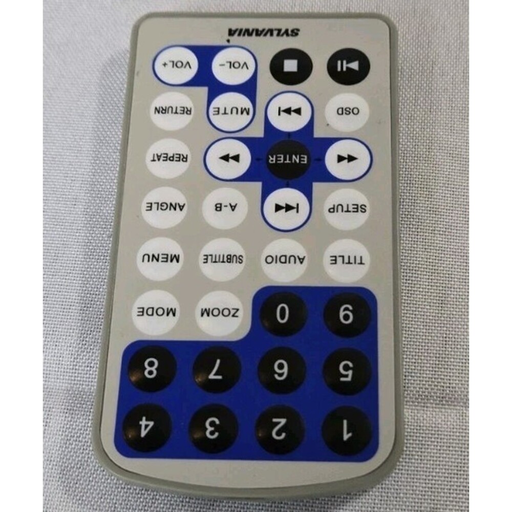 Remote Control Compatible With Salora DVP1038SW DVD - Picture 2 of 5